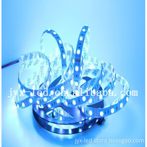 Newest product bedroom ceiling 5m 30leds/m 12v 5050 led rope light white pcb blue color led strip rope light non-waterproof